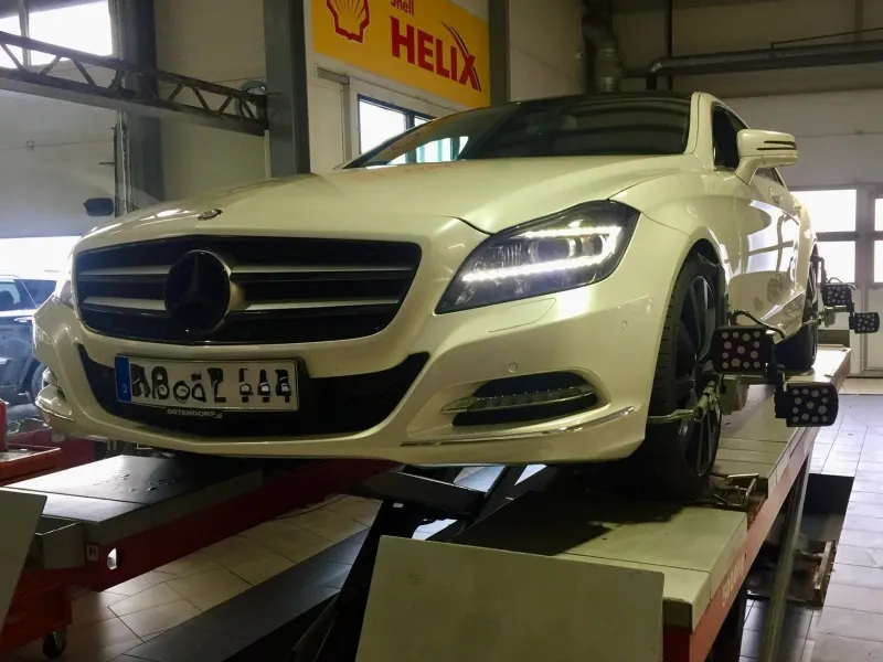 Pomiar geometrii kół 3D w Auto Service Domagała